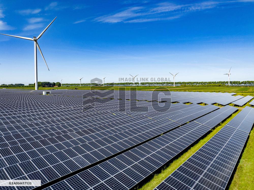Renewable Energy Park Illustrations - Netherlands