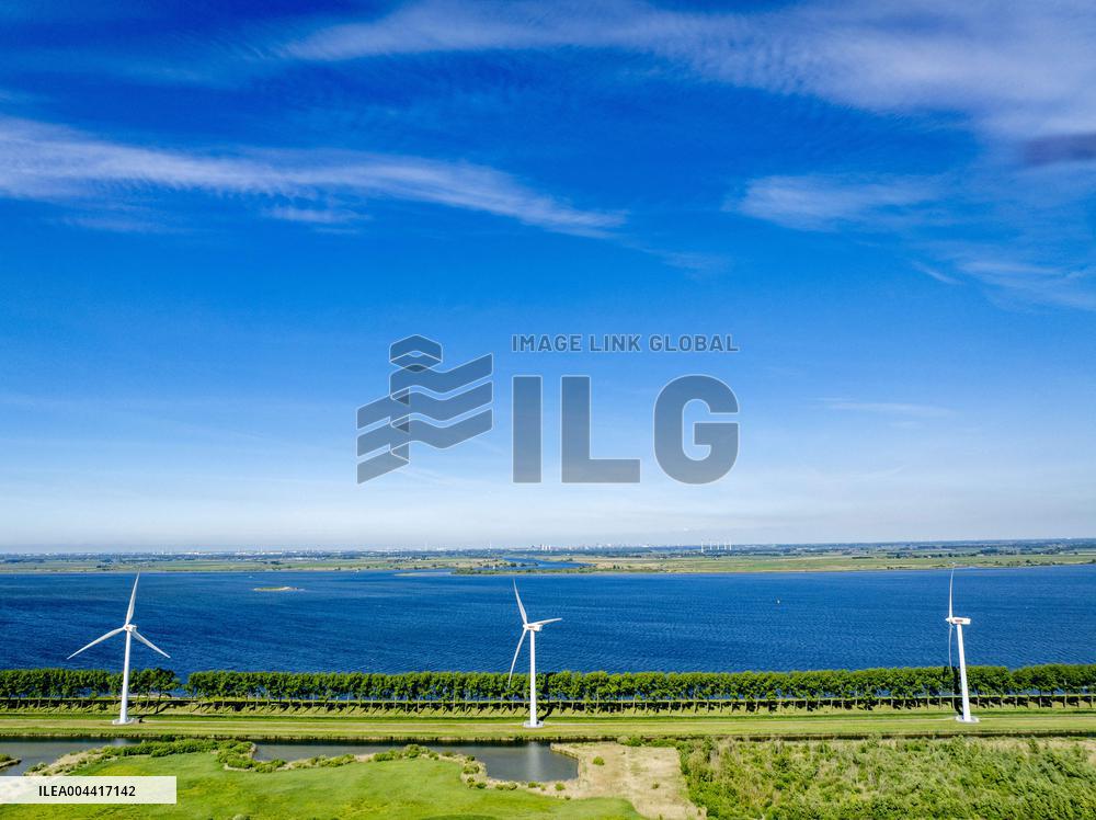 Renewable Energy Park Illustrations - Netherlands