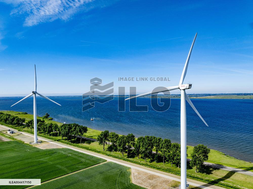 Renewable Energy Park Illustrations - Netherlands