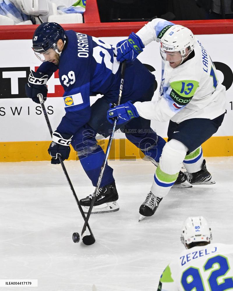 ICE HOCKEY WC FINLAND-SLOVENIA