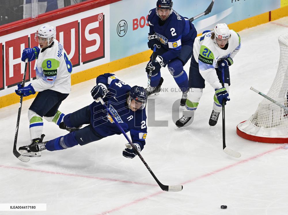ICE HOCKEY WC FINLAND-SLOVENIA