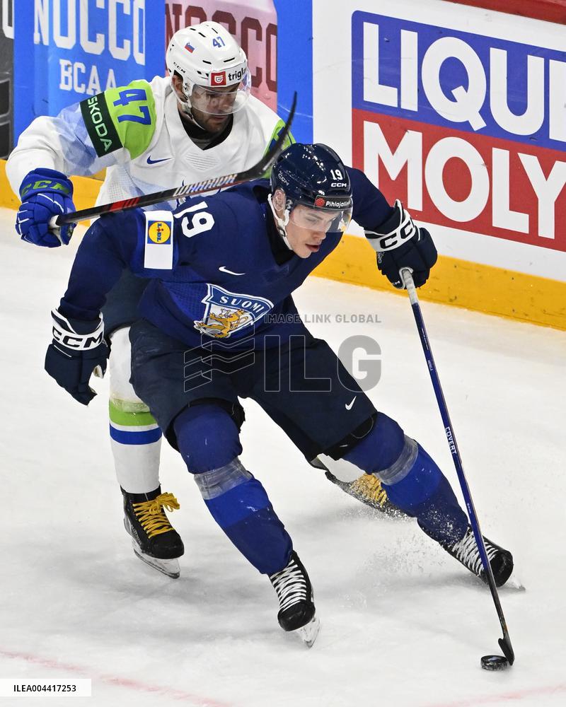 ICE HOCKEY WC FINLAND-SLOVENIA