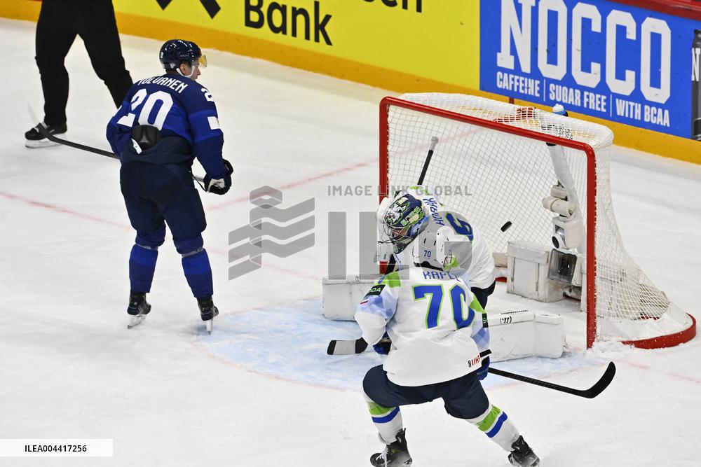 ICE HOCKEY WC FINLAND-SLOVENIA