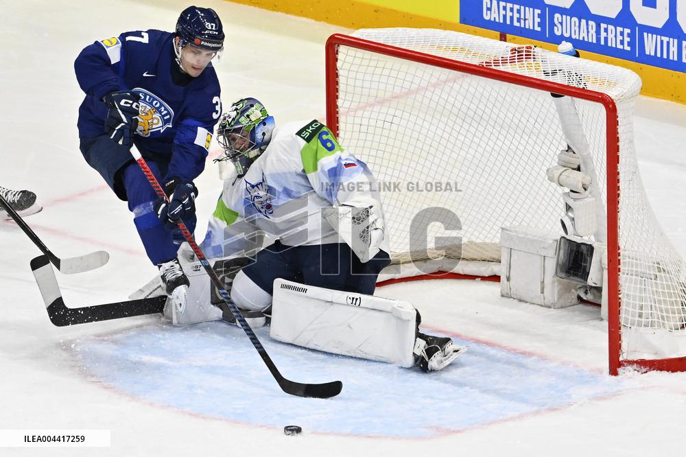 ICE HOCKEY WC FINLAND-SLOVENIA