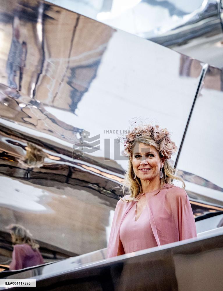 Queen Maxima At Fenix Museum Opening - Rotterdam