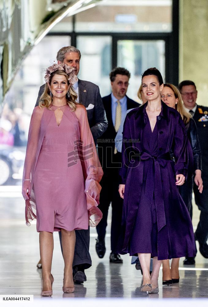 Queen Maxima At Fenix Museum Opening - Rotterdam
