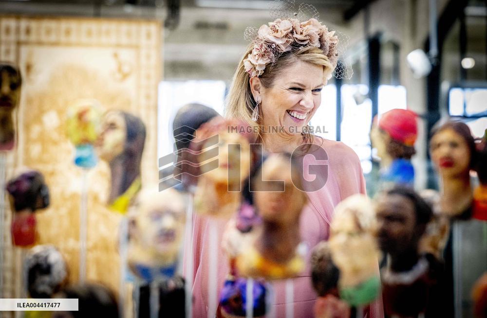 Queen Maxima At Fenix Museum Opening - Rotterdam