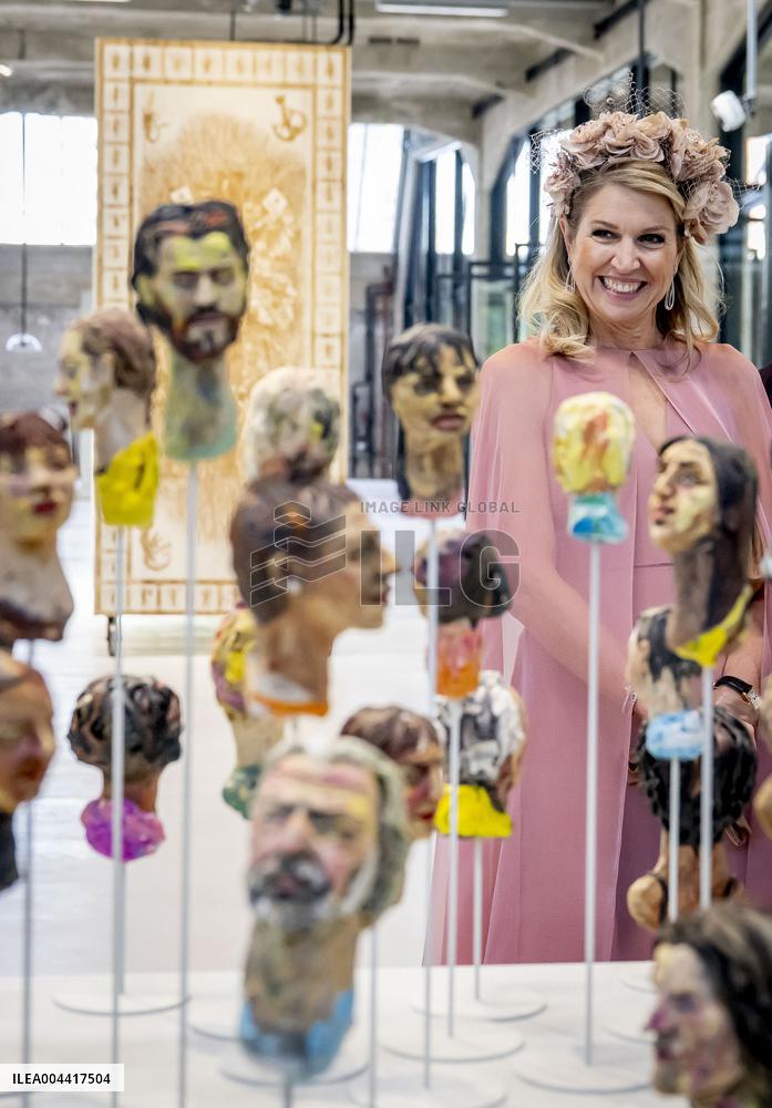 Queen Maxima At Fenix Museum Opening - Rotterdam