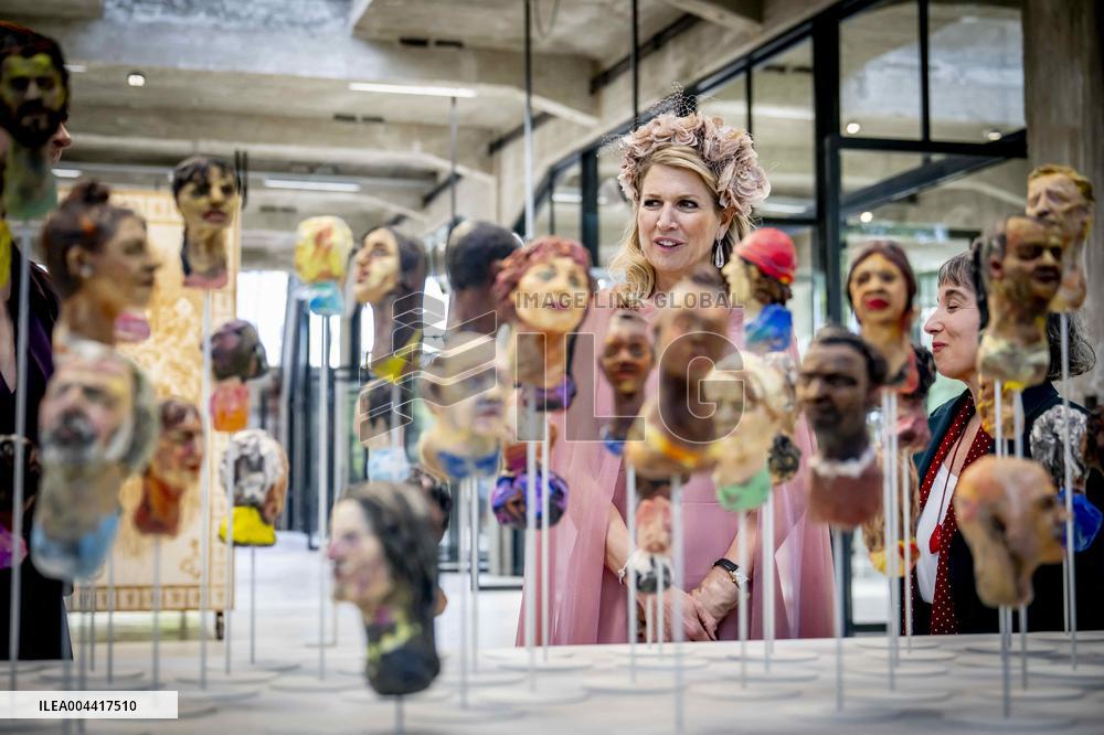 Queen Maxima At Fenix Museum Opening - Rotterdam