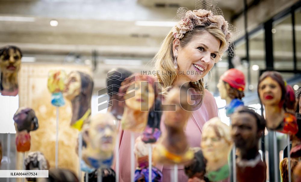 Queen Maxima At Fenix Museum Opening - Rotterdam