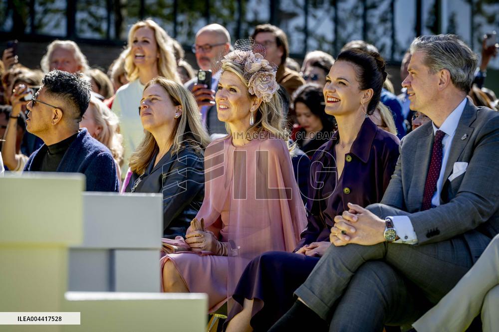 Queen Maxima At Fenix Museum Opening - Rotterdam