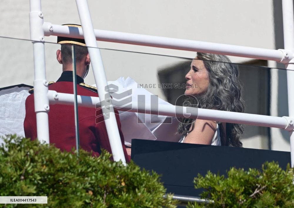 Cannes - Andy Macdowell During Photo Session