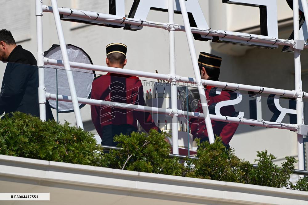 Cannes - Andy Macdowell During Photo Session