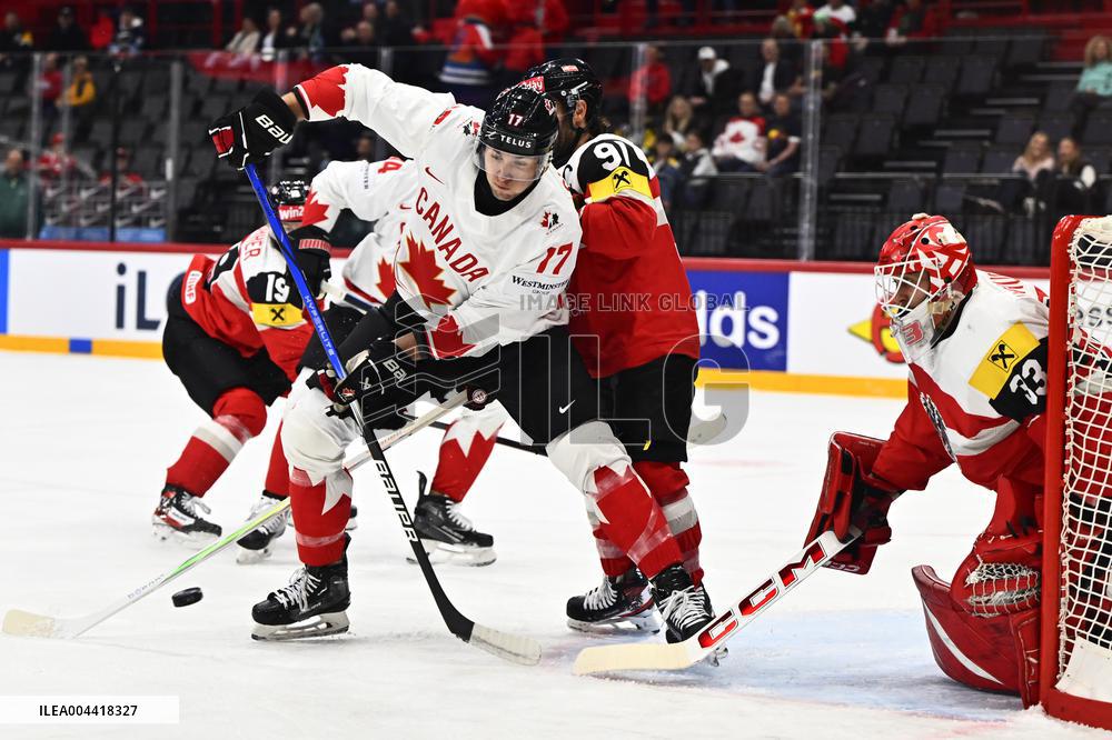 ICE HOCKEY WC CANADA-AUSTRIA