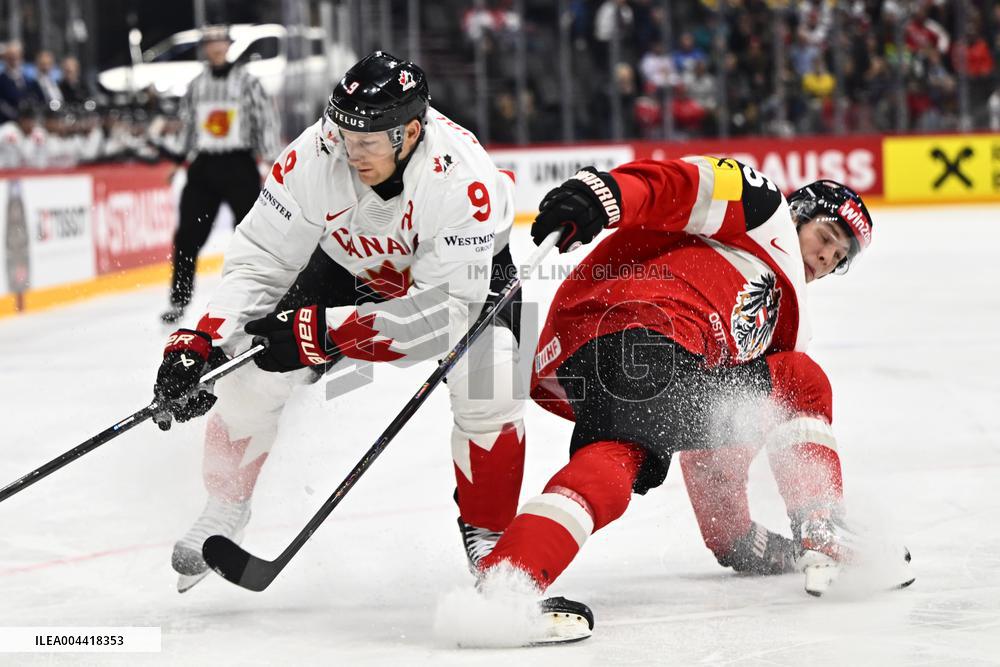 ICE HOCKEY WC CANADA-AUSTRIA