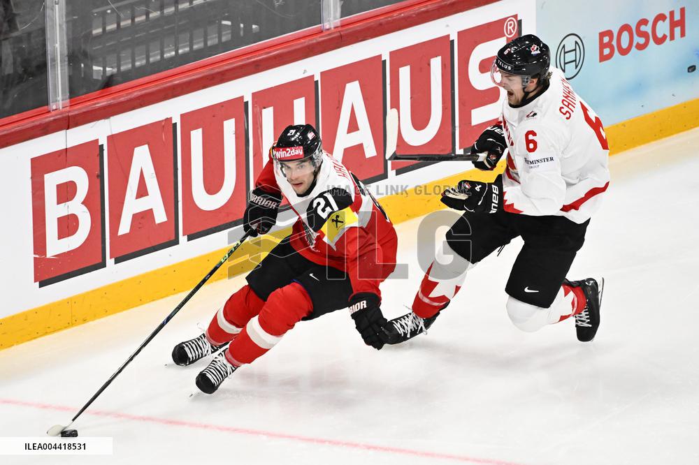 ICE HOCKEY WC CANADA-AUSTRIA