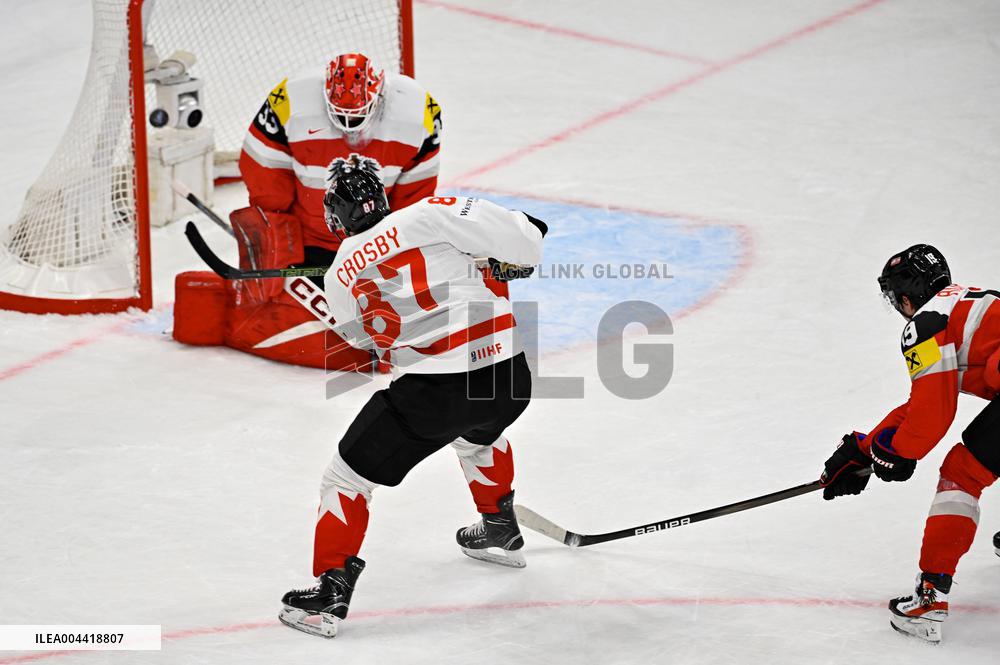 ICE HOCKEY WC CANADA-AUSTRIA
