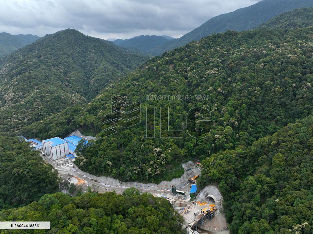Rujin-Meizhou Railway Construction in Ganzhou