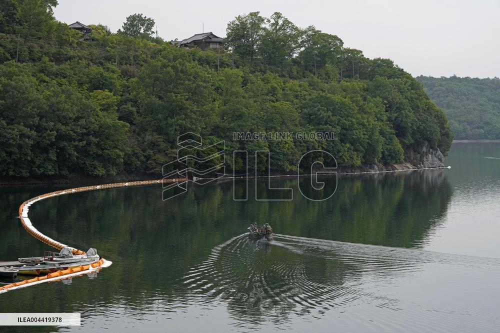 Search operation after Japan defense force jet's crash