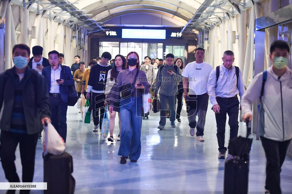 Chinese Railway Passengers Growth