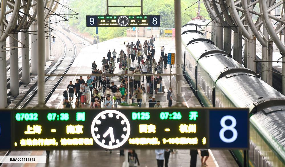 Chinese Railway Passengers Growth