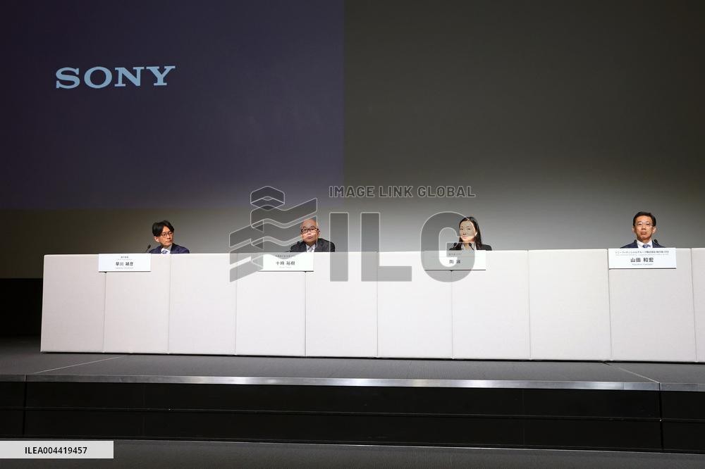 Sony G Management Policy and FY 2024 Financial Results Presentation