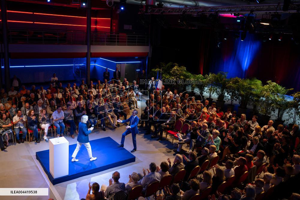 Bruno Retailleau Meeting - Saint-Raphael