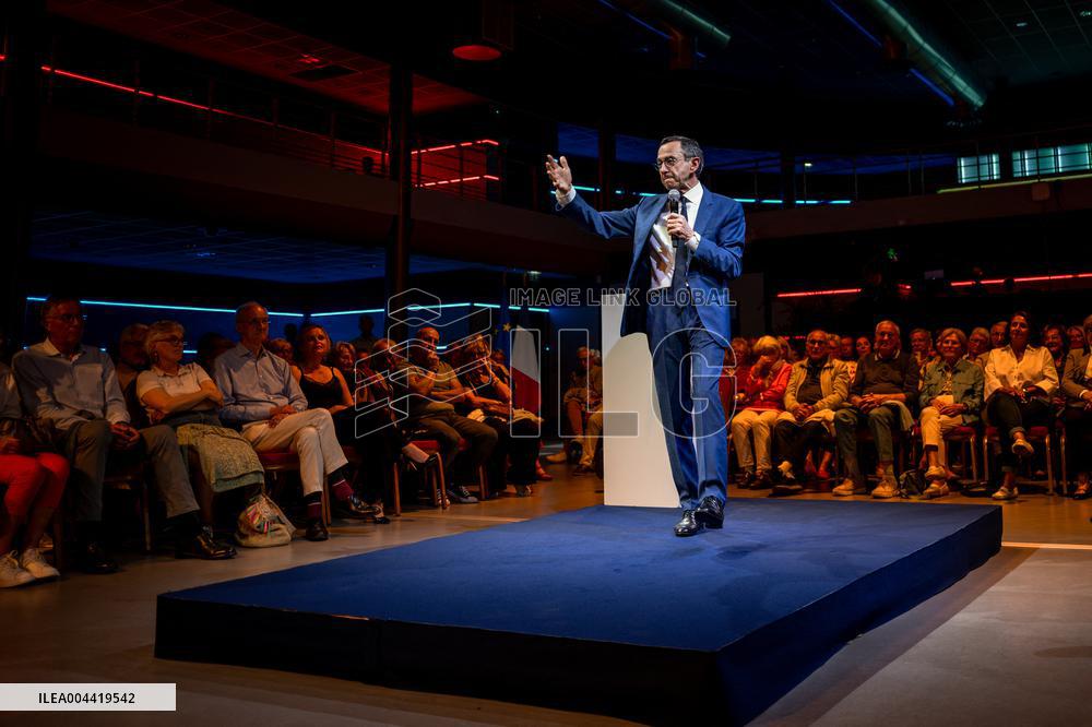 Bruno Retailleau Meeting - Saint-Raphael