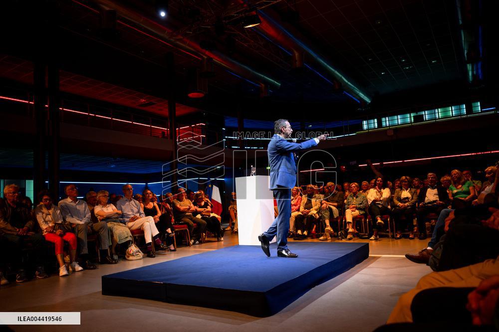 Bruno Retailleau Meeting - Saint-Raphael