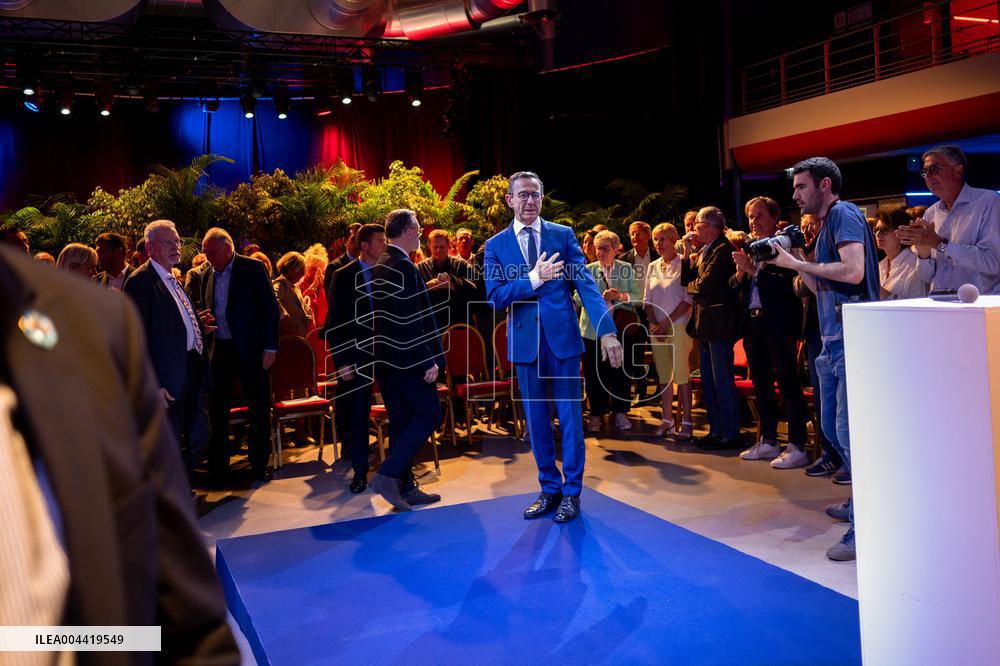 Bruno Retailleau Meeting - Saint-Raphael