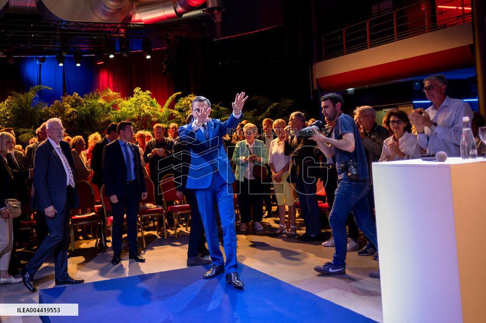 Bruno Retailleau Meeting - Saint-Raphael