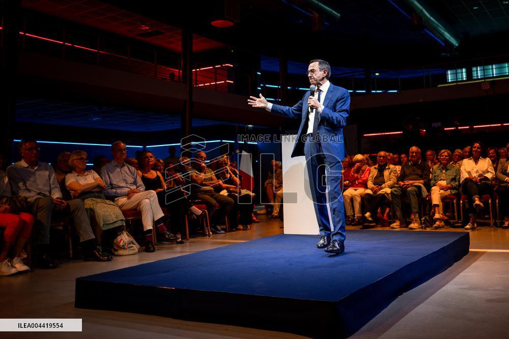 Bruno Retailleau Meeting - Saint-Raphael