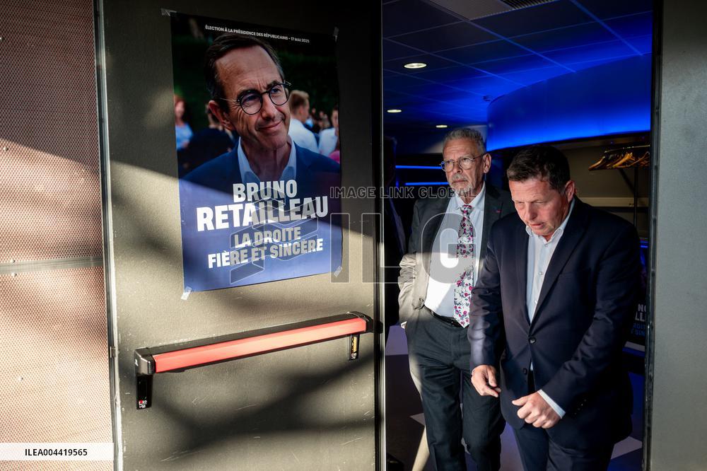 Bruno Retailleau Meeting - Saint-Raphael