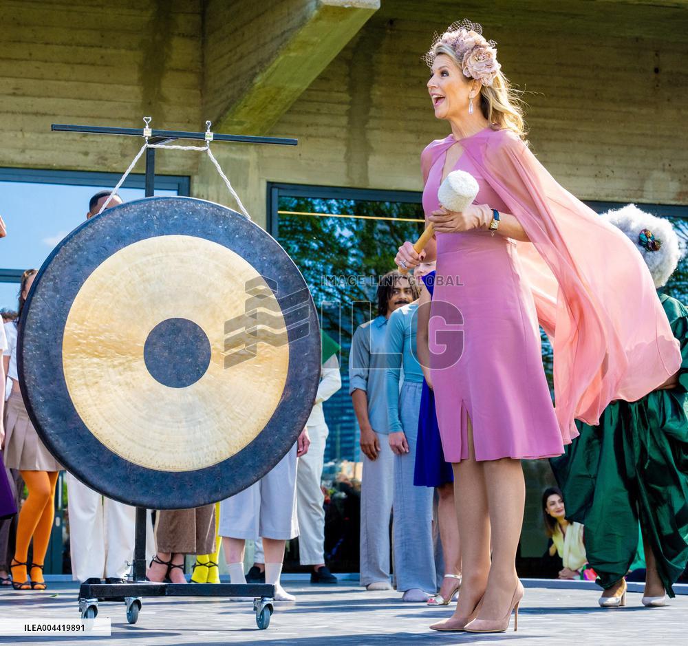 Queen Maxima Opens Fenix - Art Museum About Migration in Rotterdam