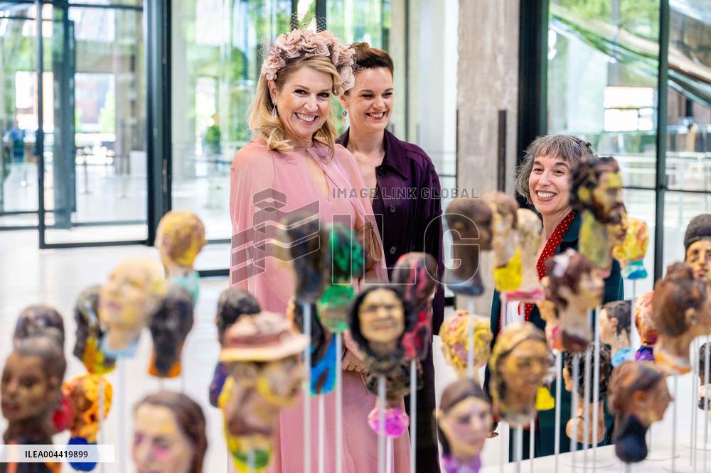 Queen Maxima Opens Fenix - Art Museum About Migration in Rotterdam