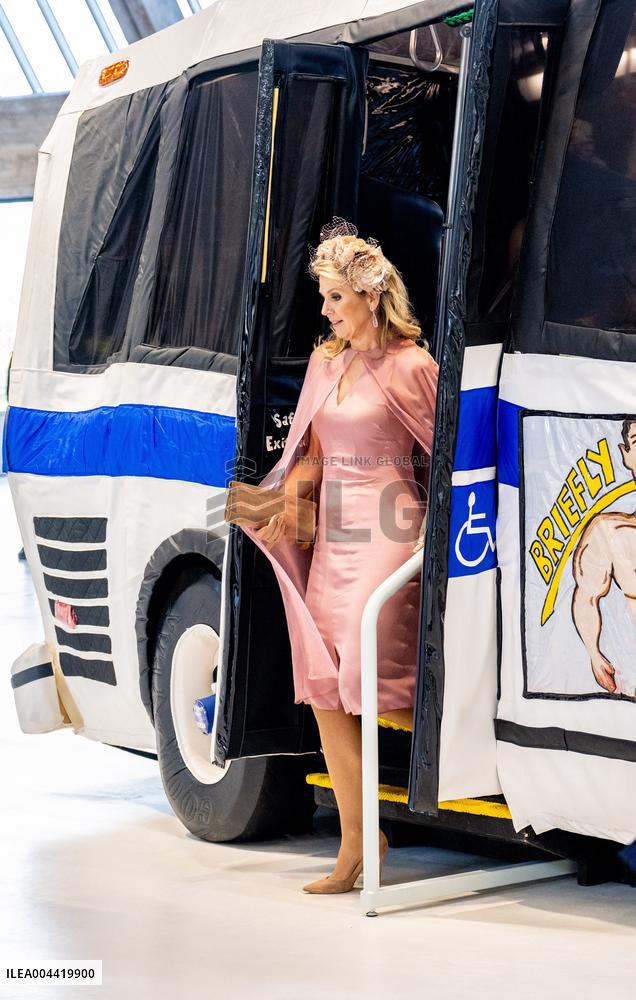 Queen Maxima Opens Fenix - Art Museum About Migration in Rotterdam