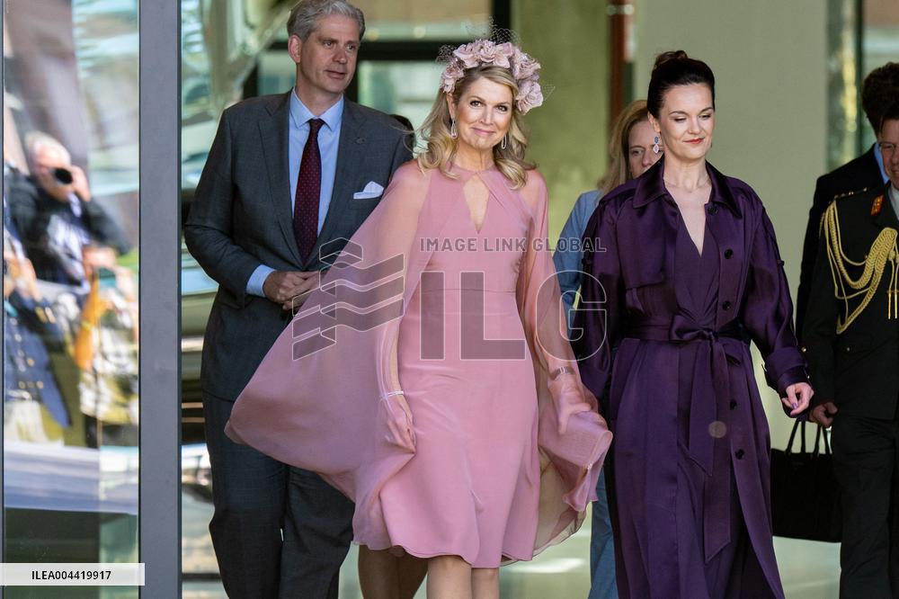 Queen Maxima Opens Fenix - Art Museum About Migration in Rotterdam