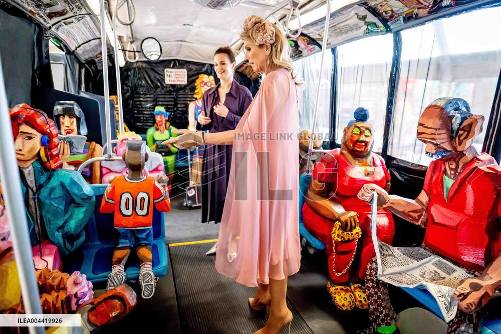 Queen Maxima Opens Fenix - Art Museum About Migration in Rotterdam