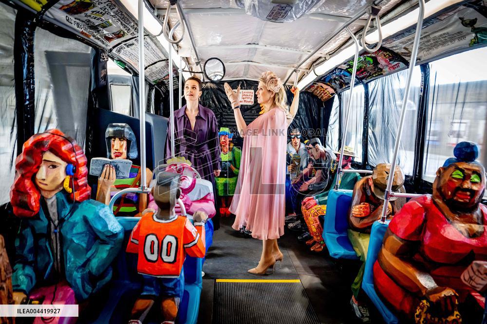 Queen Maxima Opens Fenix - Art Museum About Migration in Rotterdam