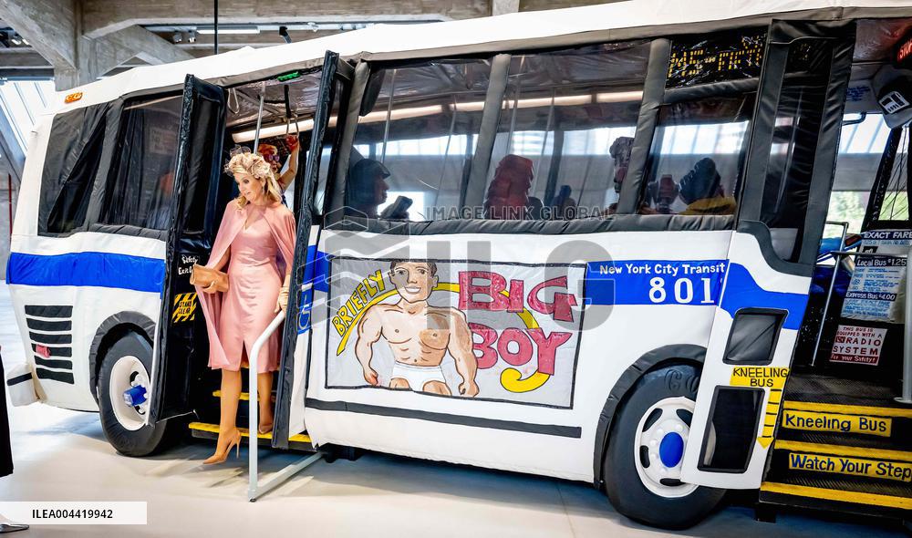 Queen Maxima Opens Fenix - Art Museum About Migration in Rotterdam