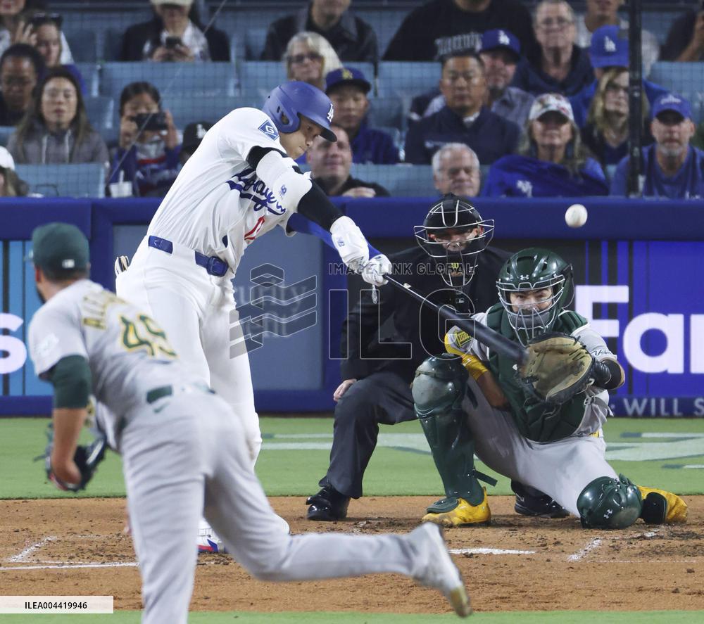 Baseball: Athletics vs. Dodgers