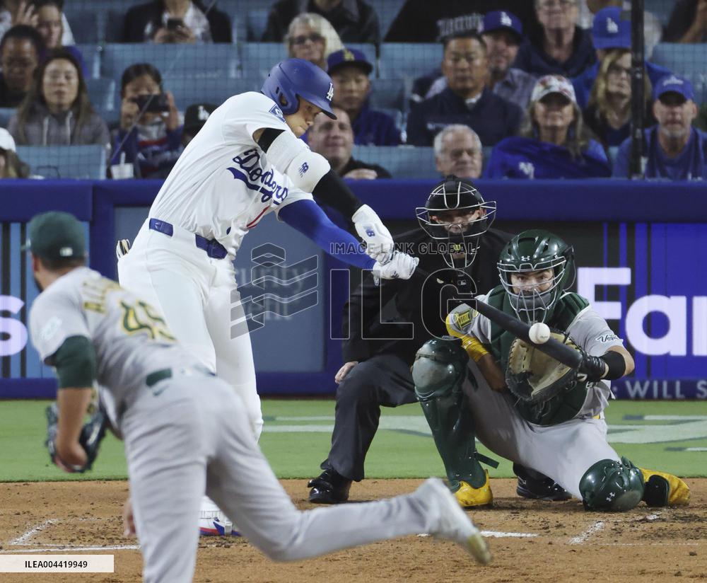 Baseball: Athletics vs. Dodgers