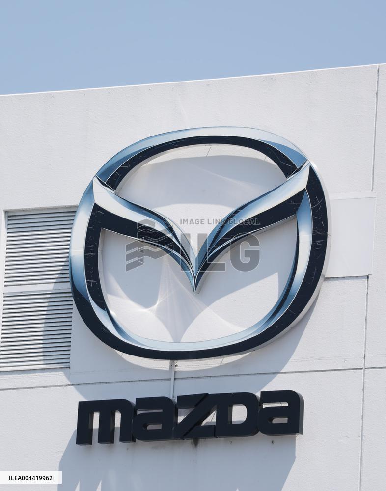 Mazda signage and logo