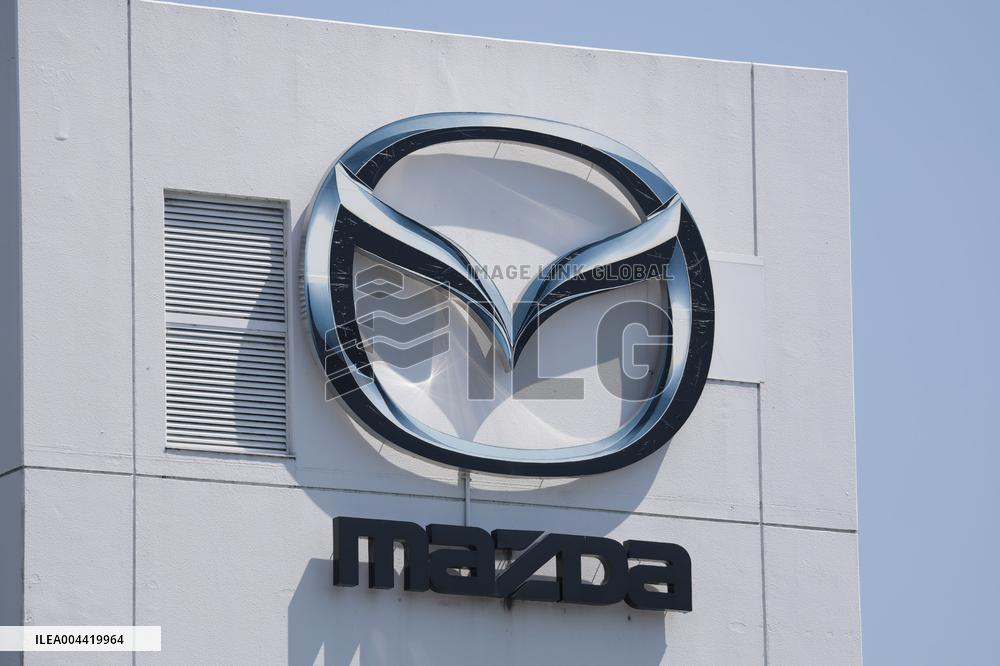 Mazda signage and logo