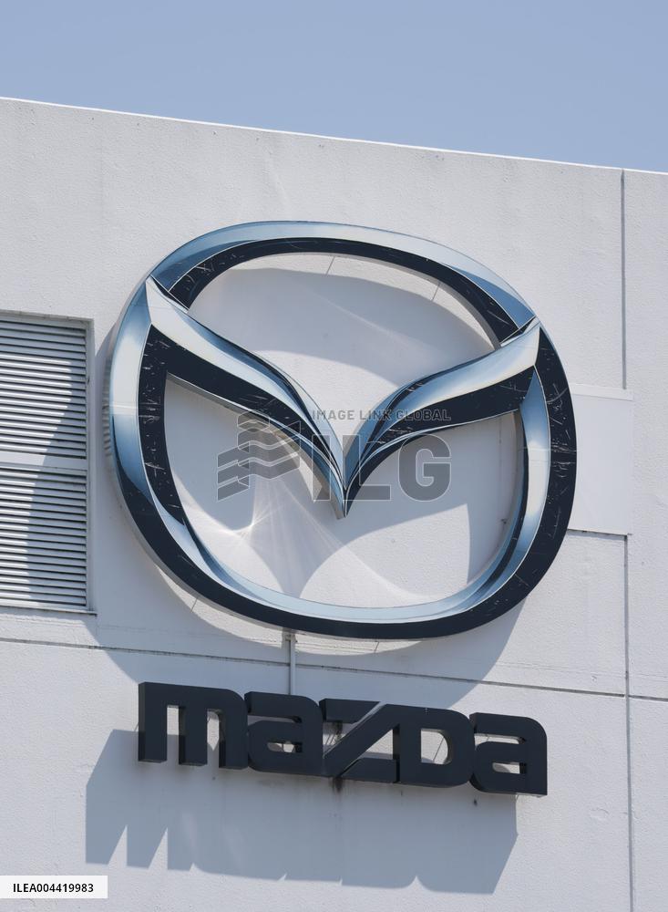 Mazda signage and logo