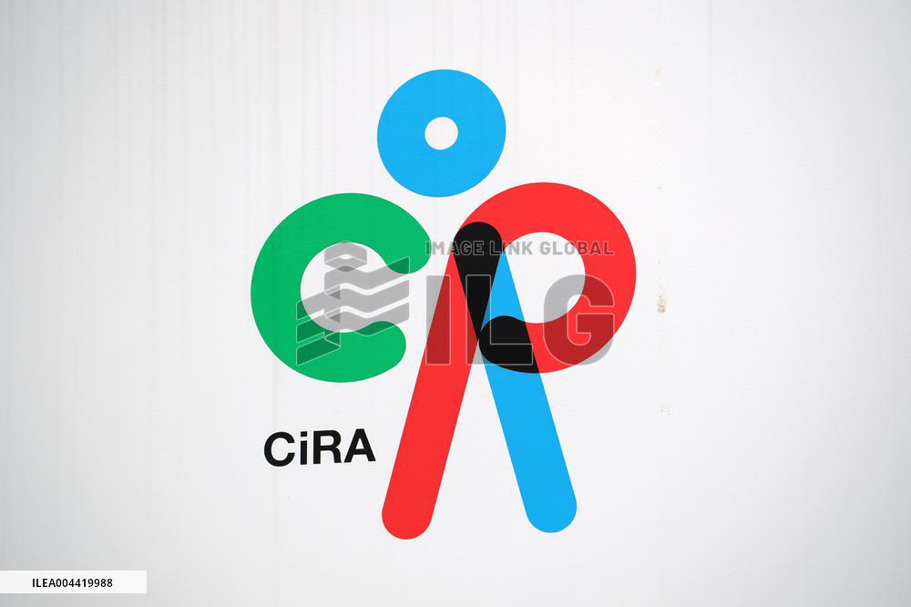 Kyoto University Center for iPS Cell Research and Application CiRA Signage and logo