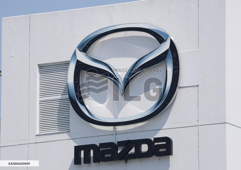 Mazda signage and logo