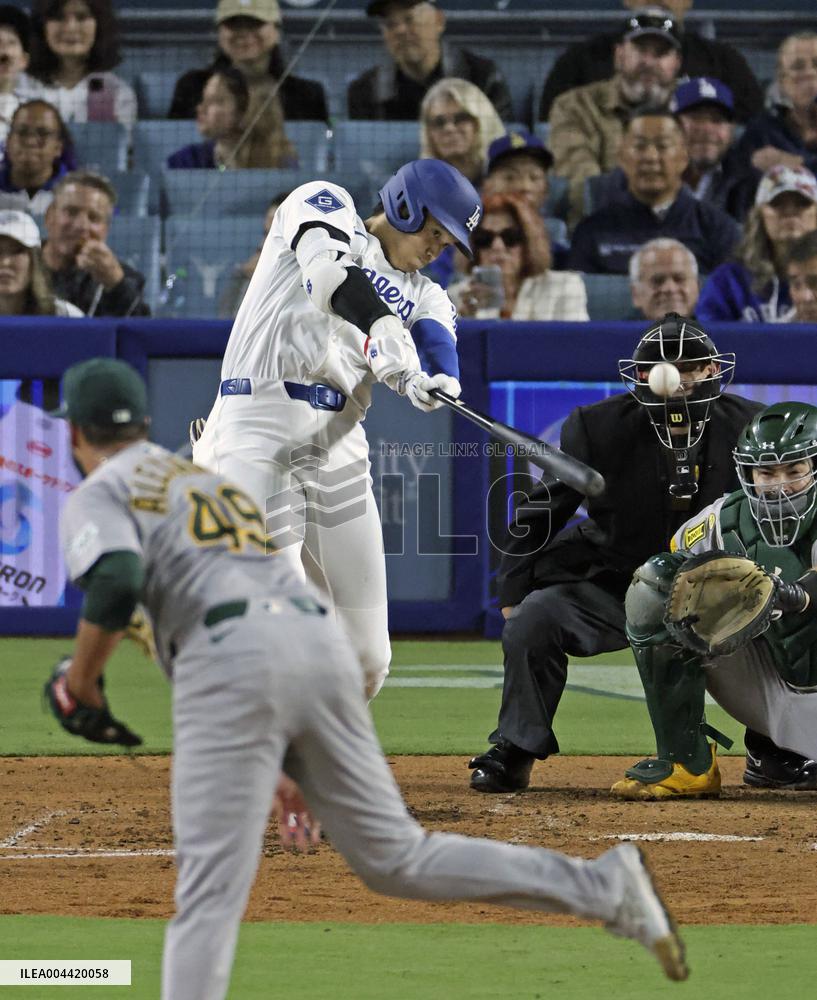 Baseball: Athletics vs. Dodgers
