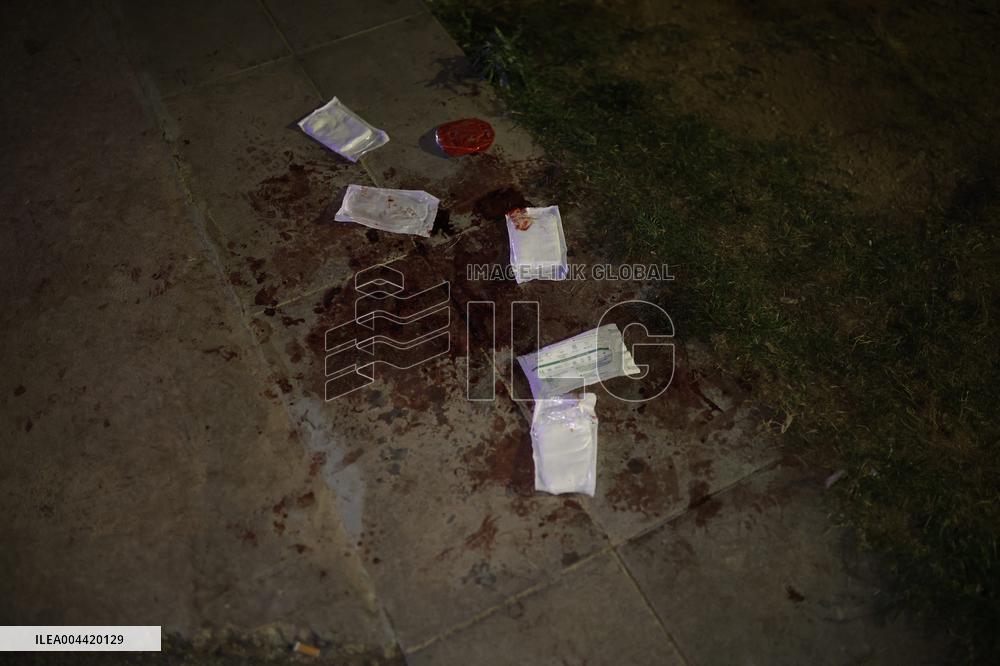 Car Strikes Crowd Before Barcelona Derby 13 Injured - Barcelona