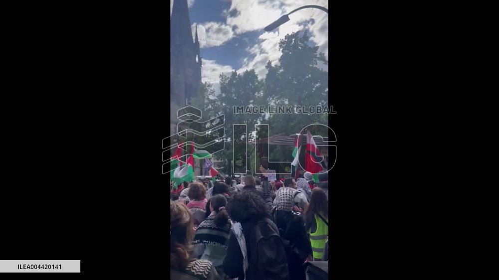 Germany: Palestinians Mark 77th Nakba Day in Berlin